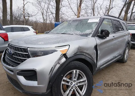 2021 Ford Explorer Xlt из США, поврежденный, VIN 1FMSK7DH8MGA52917
